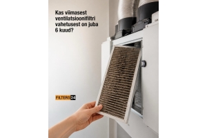 Kontrolli ventilatsioonifiltreid pärast suve