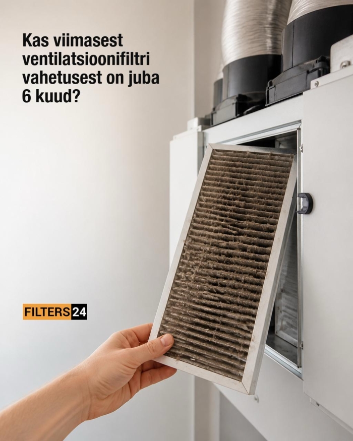 Kontrolli ventilatsioonifiltreid pärast suve