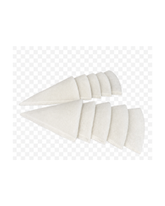 Alternative cone filter set DN 125 (10 pcs) &ndash; replacement G4 ventilation valve filters for efficient coarse dust filtration and cleaner indoor air.